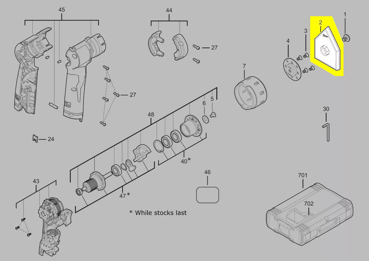 plateau de ponçage réf. 4931494259 Milwaukee